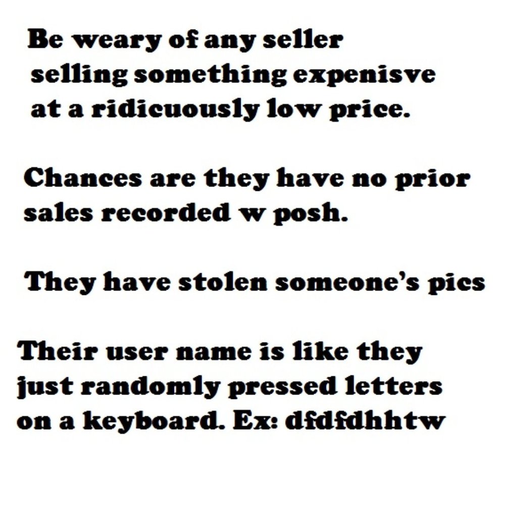 Latest Scams..what to look for